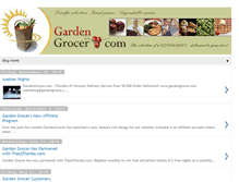Tablet Screenshot of gardengrocerblog.com